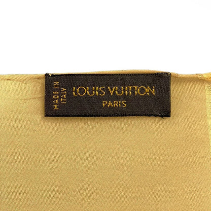 Louis Vuitton Shawl Etole Venice Beige Silk Scarf — view 2