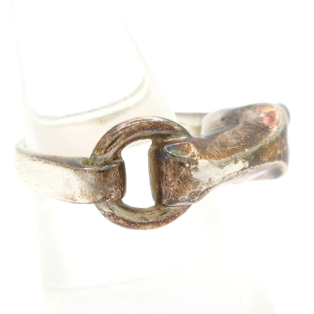 Hermes Ring 58 Gallop Silver — view 2