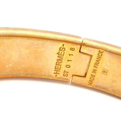 Hermes Bangle Click Gold Black Bracelet — view 4