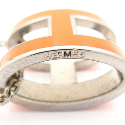 Hermes Necklace Pop Silver Orange — view 5