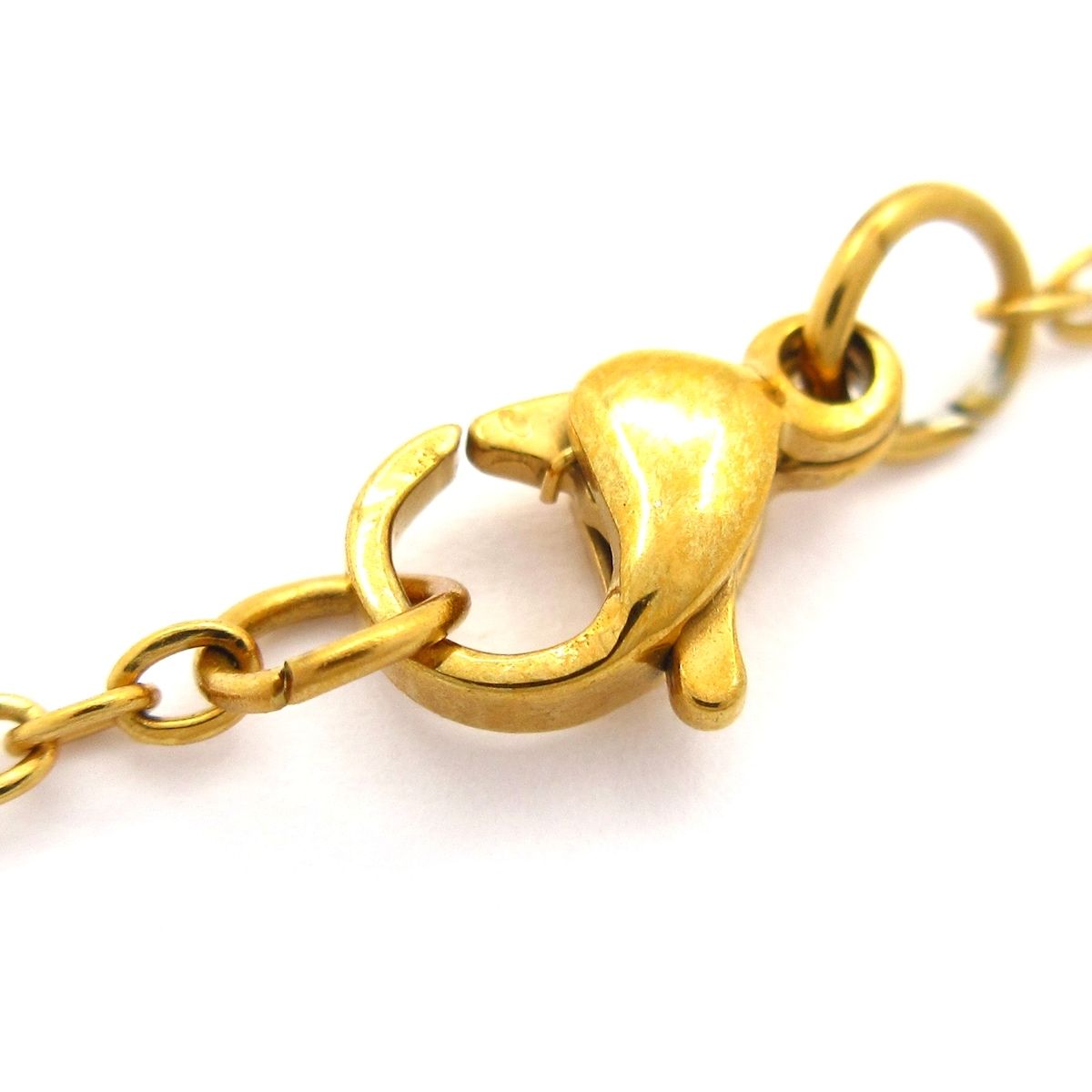 Hermes Necklace Pop Gold Pink — view 4
