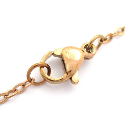 Hermes Necklace Pop Pink Gold Black — view 4