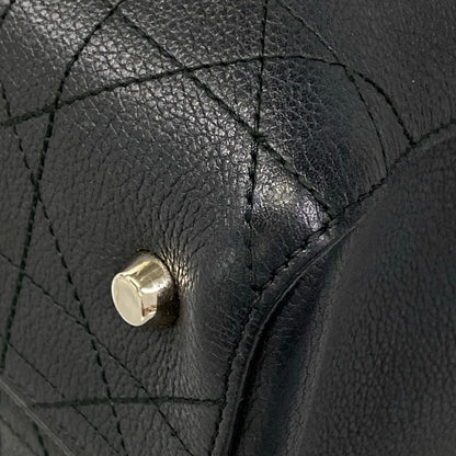 Dior Shoulder Bag Cannage Stitch Black Leather — view 6