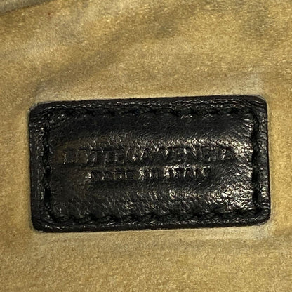 Bottega Veneta Handbag Intrecciato Black Dark Gray Leather — view 8