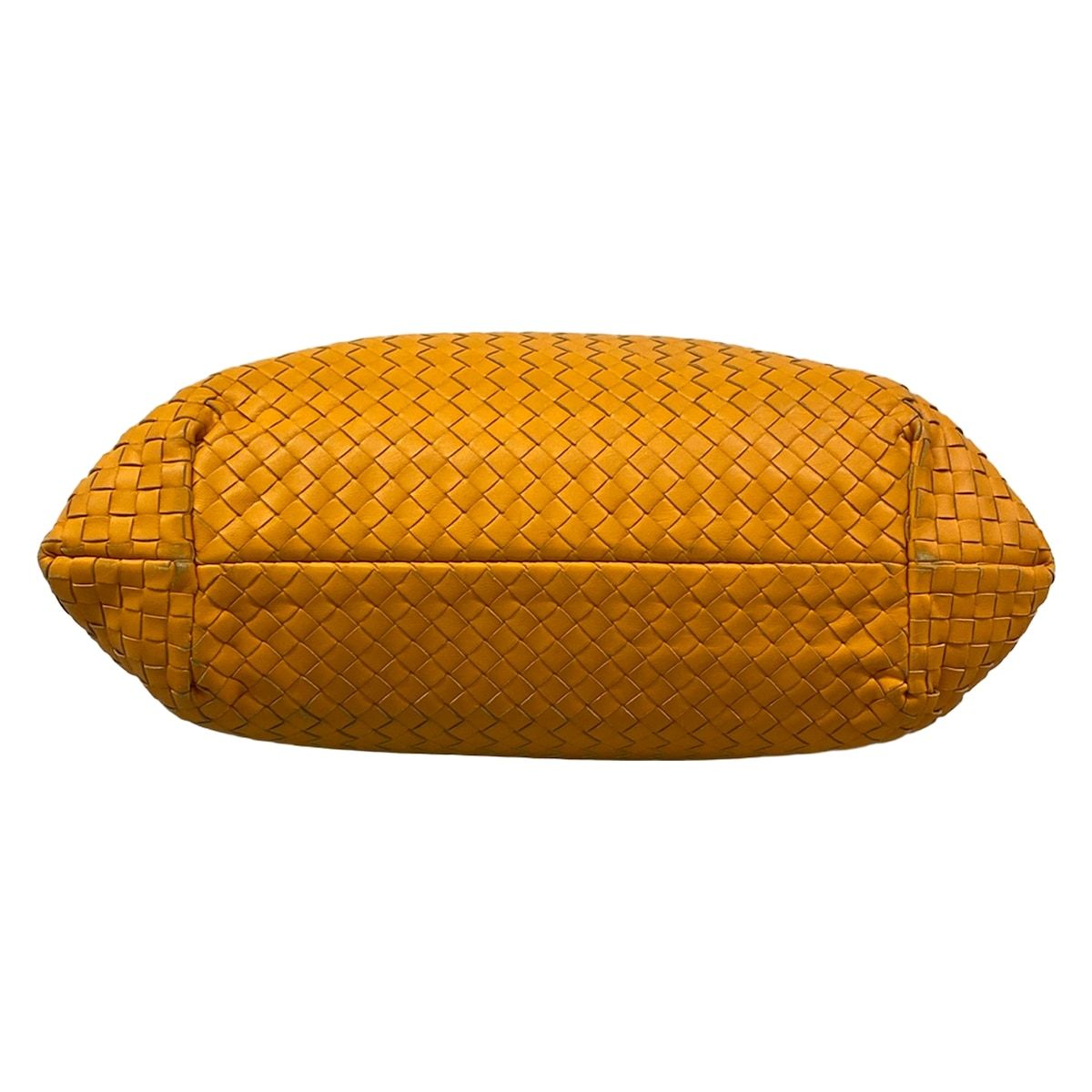 Bottega Veneta Tote Intrecciato Yellow Leather — view 5