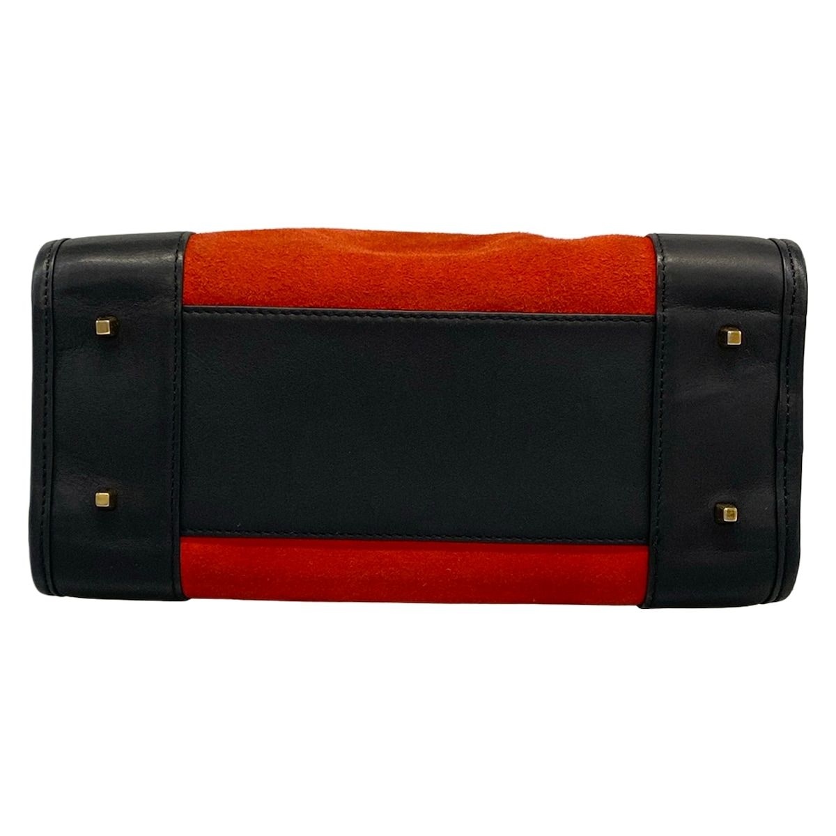Loewe Handbag Amazona Red Black Leather — view 5