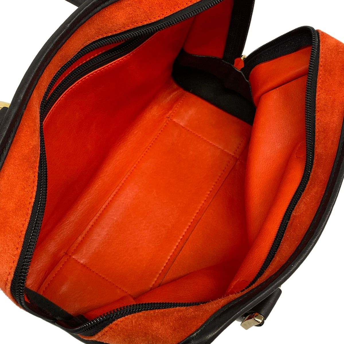 Loewe Handbag Amazona Red Black Leather — view 7