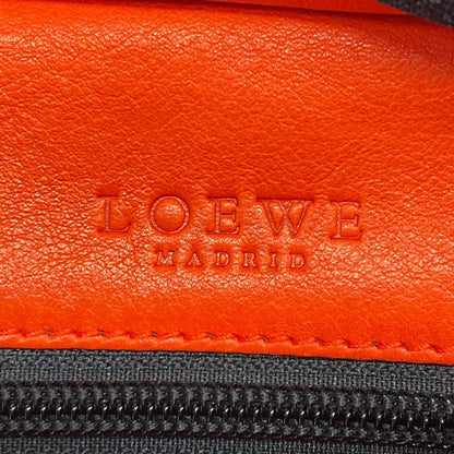 Loewe Handbag Amazona Red Black Leather — view 9