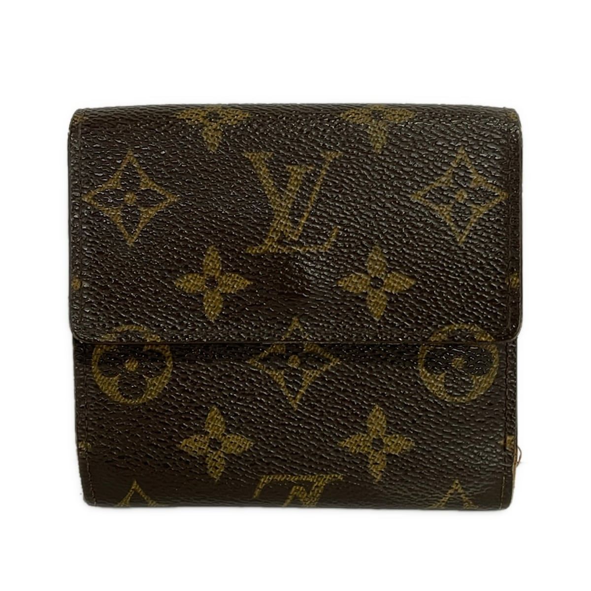 Louis Vuitton Hook Wallet Monogram Porte Monet Billets Cult Cles Leather