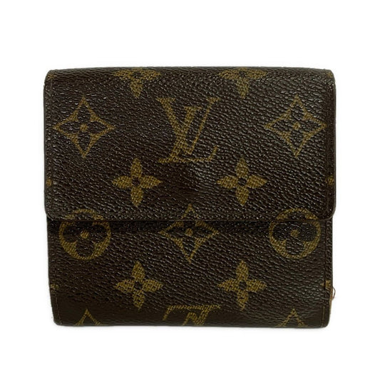 Louis Vuitton Hook Wallet Monogram Porte Monet Billets Cult Cles Leather