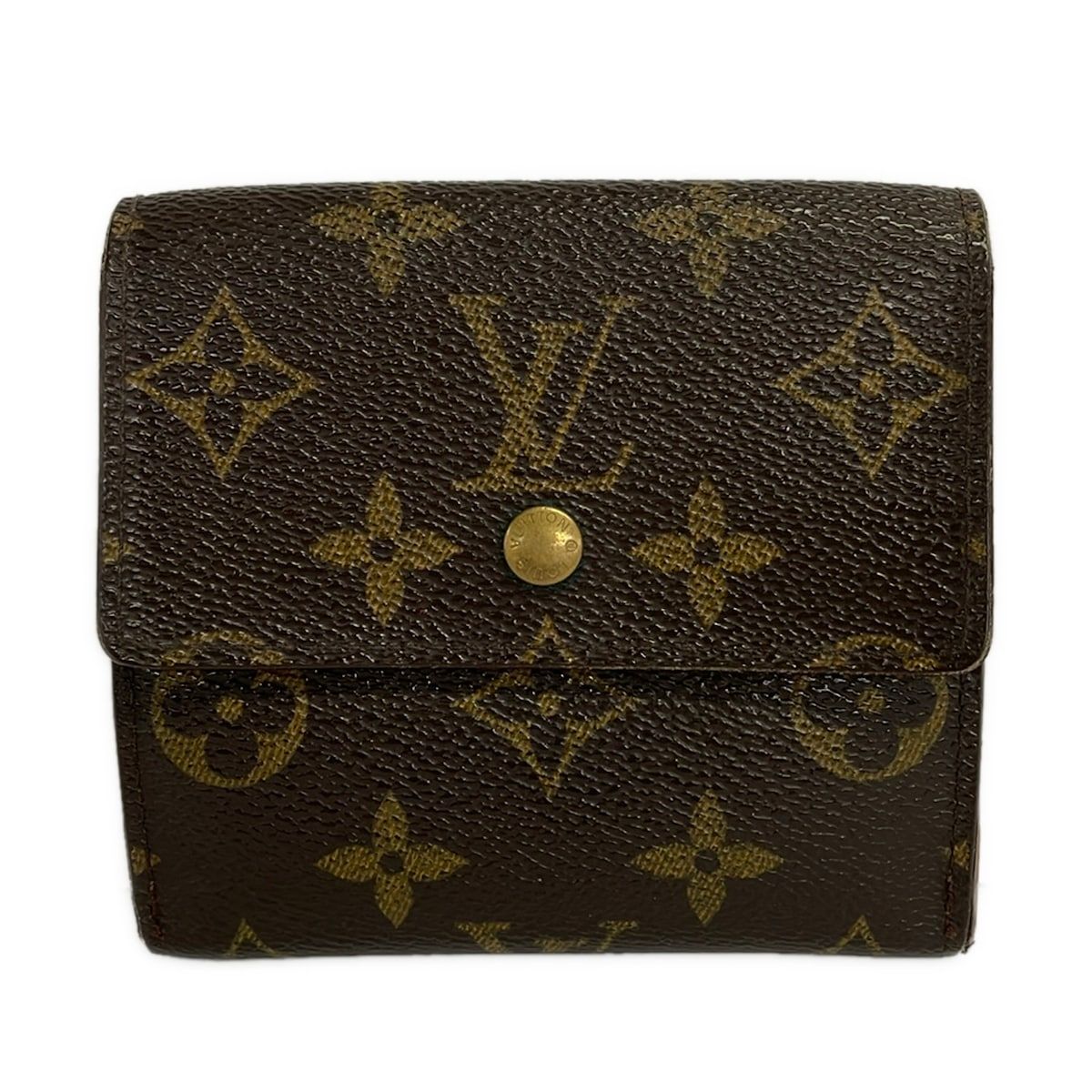 Louis Vuitton Hook Wallet Monogram Porte Monet Billets Cult Cles Leather — view 2