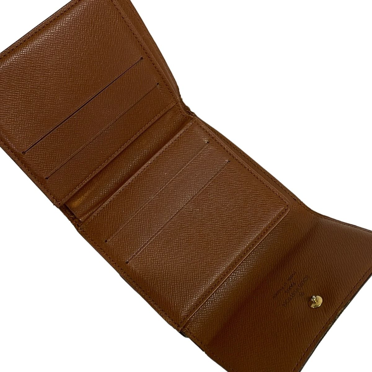 Louis Vuitton Hook Wallet Monogram Porte Monet Billets Cult Cles Leather — view 3
