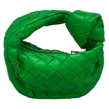 Bottega Veneta Handbag Candy Jodie Green Leather — view 3