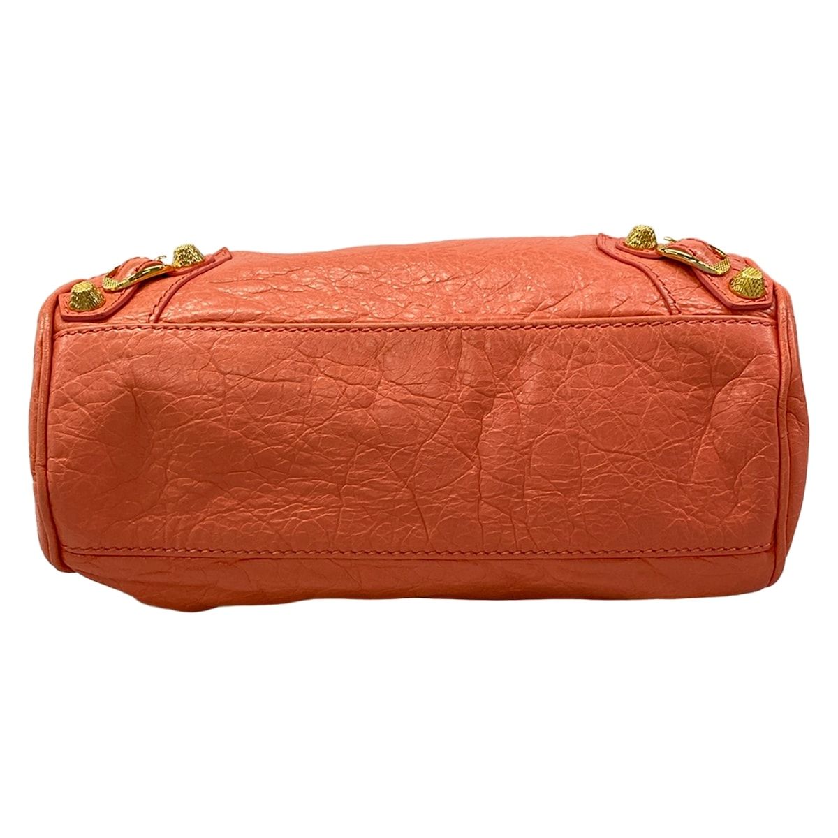Balenciaga Handbag Classic Mini Twig Salmon Pink Leather — view 5