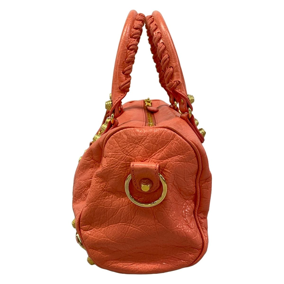 Balenciaga Handbag Classic Mini Twig Salmon Pink Leather — view 4