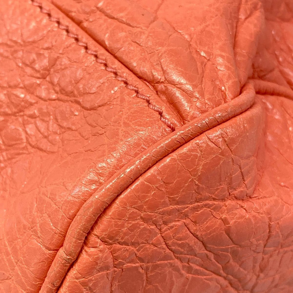 Balenciaga Handbag Classic Mini Twig Salmon Pink Leather — view 6