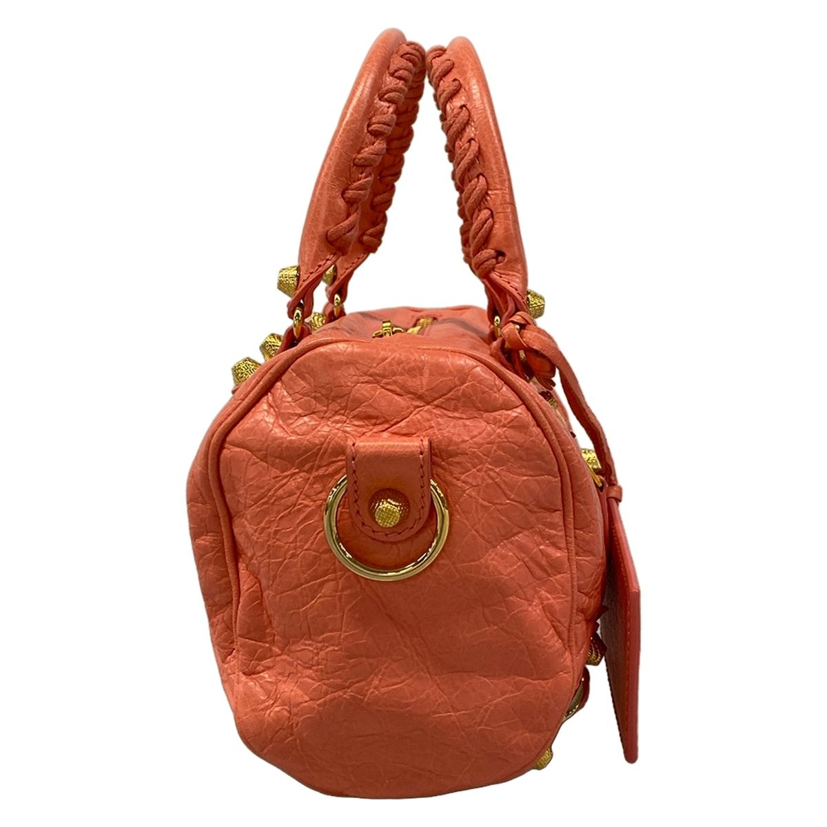 Balenciaga Handbag Classic Mini Twig Salmon Pink Leather — view 2