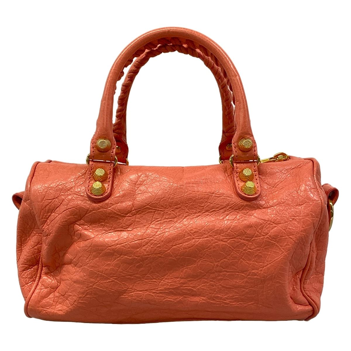 Balenciaga Handbag Classic Mini Twig Salmon Pink Leather — view 3