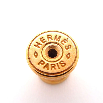 Hermes Earrings Mini Pop Light Gray Ju Pink Gold — view 5