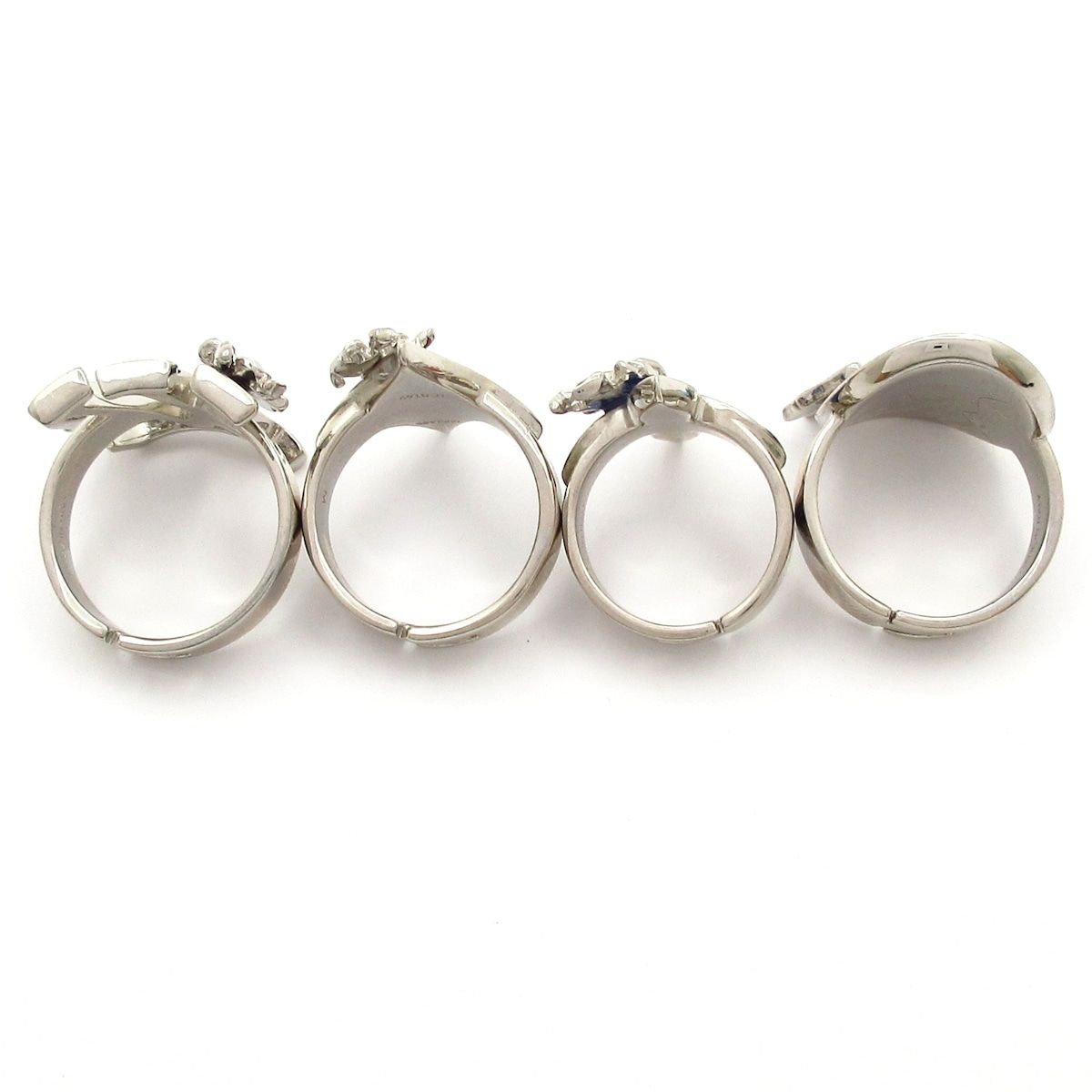 Louis Vuitton Bague Set for LV Fairy Tale Silver Red Multi Ring Items — view 4