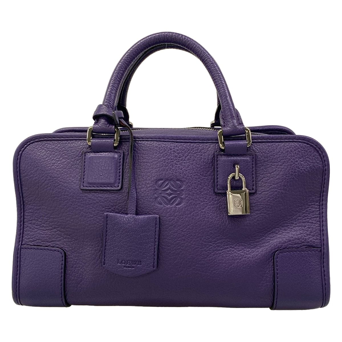 Loewe Handbag Amazona 28 Purple