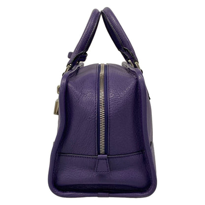 Loewe Handbag Amazona 28 Purple — view 4