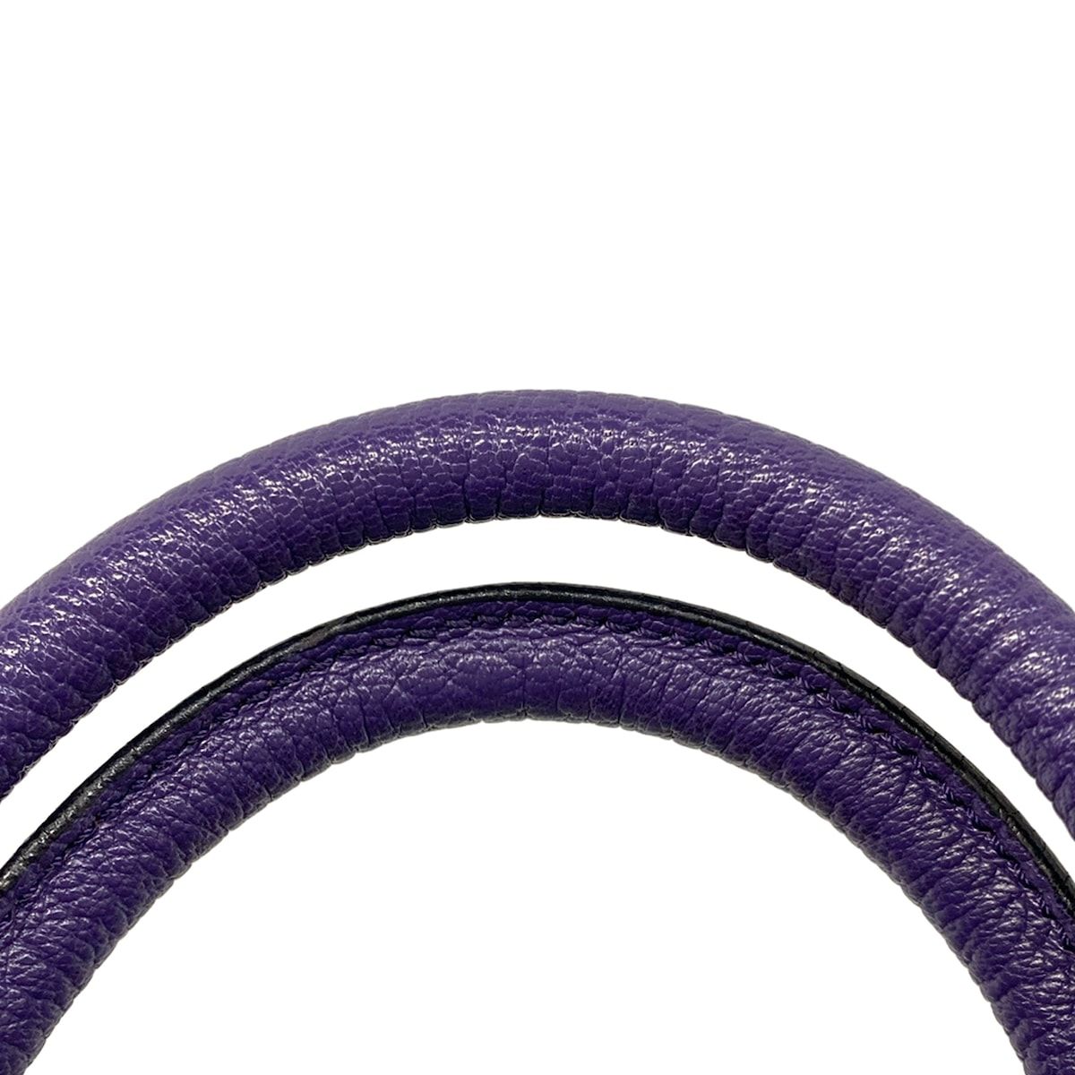 Loewe Handbag Amazona 28 Purple — view 9