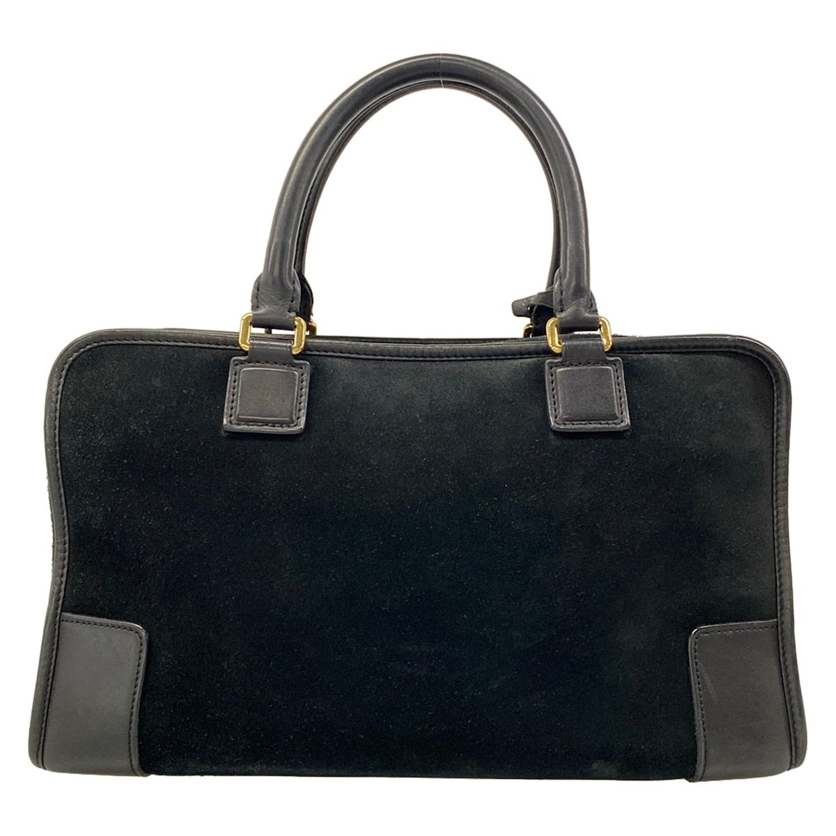 Loewe Handbag Amazona 36 Black Leather — view 3