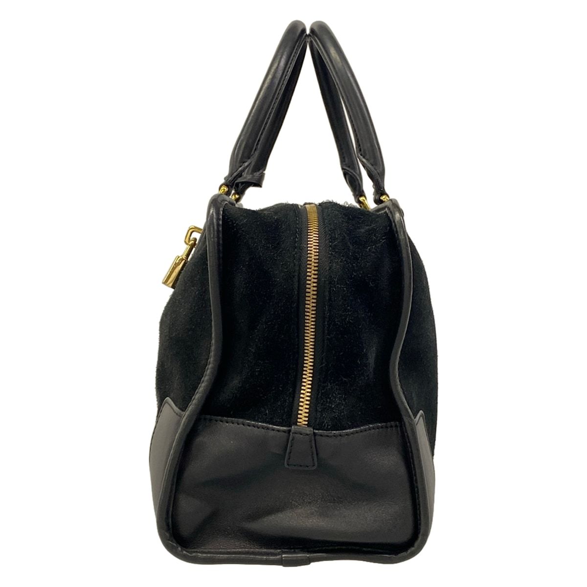 Loewe Handbag Amazona 36 Black Leather — view 4