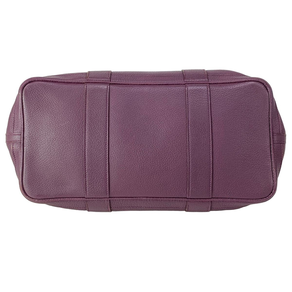 Hermes Tote Garden Party PM Cassis Silver — view 5