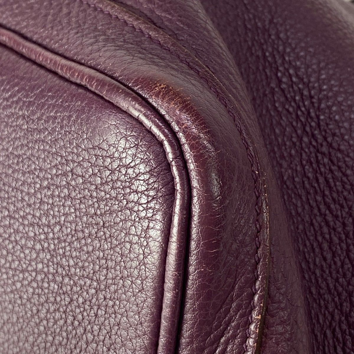 Hermes Tote Garden Party PM Cassis Silver — view 6