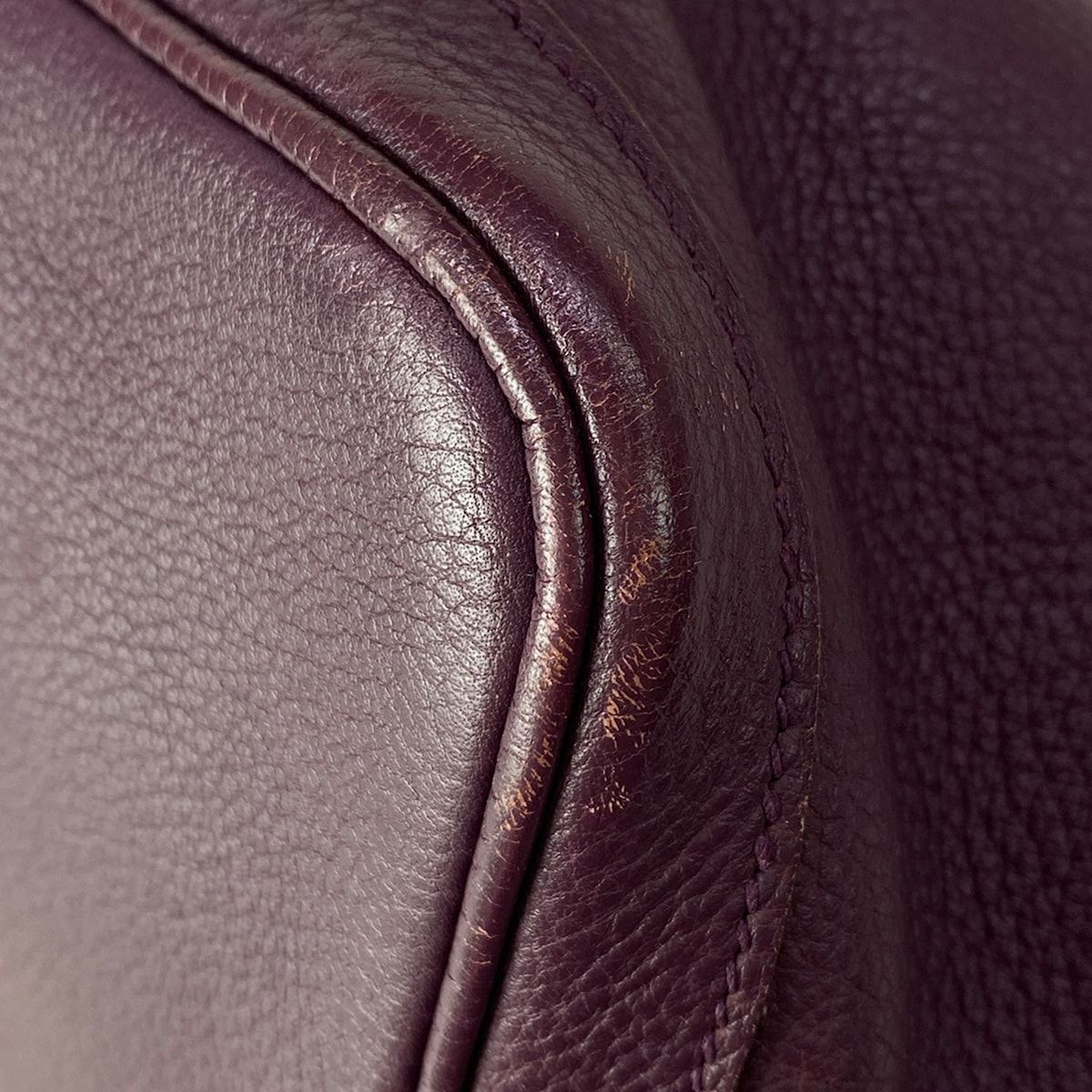Hermes Tote Garden Party PM Cassis Silver — view 8