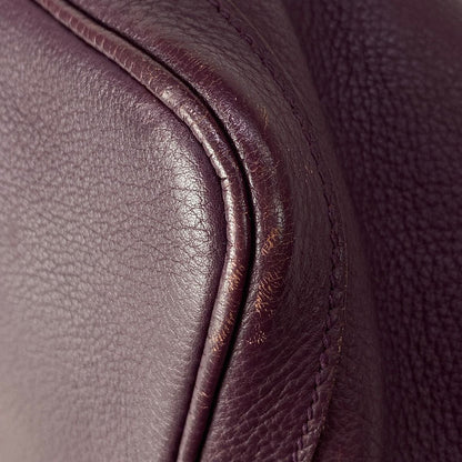 Hermes Tote Garden Party PM Cassis Silver — view 8