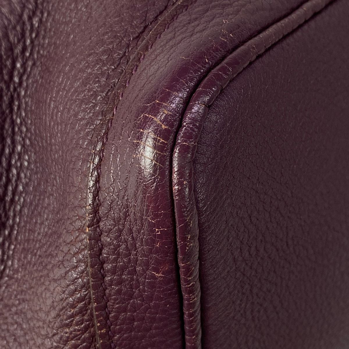 Hermes Tote Garden Party PM Cassis Silver — view 9