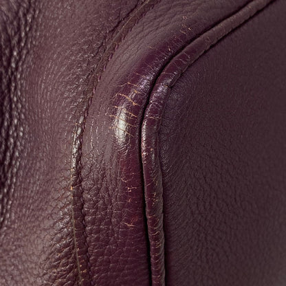 Hermes Tote Garden Party PM Cassis Silver — view 9