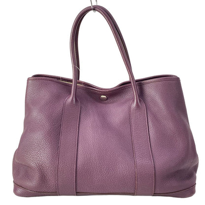 Hermes Tote Garden Party PM Cassis Silver — view 3