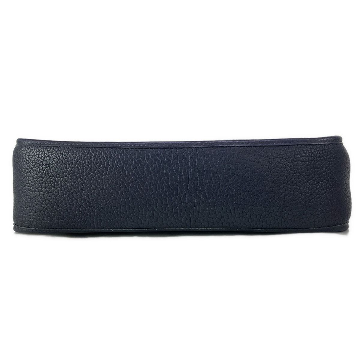 Hermes Shoulder Bag Evelyne GM Dark Navy Silver — view 5