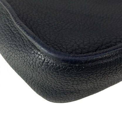 Hermes Shoulder Bag Evelyne GM Dark Navy Silver — view 9