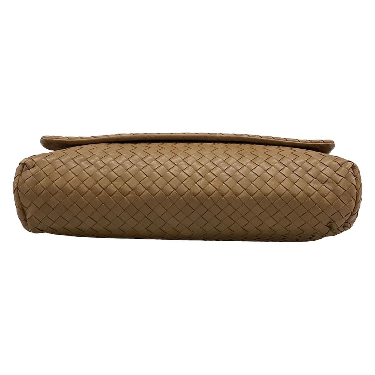 Bottega Veneta Shoulder Bag Intrecciato Brown Leather — view 5