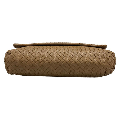 Bottega Veneta Shoulder Bag Intrecciato Brown Leather — view 5