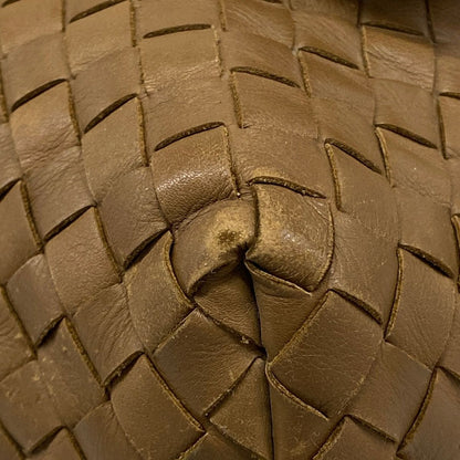Bottega Veneta Shoulder Bag Intrecciato Brown Leather — view 6