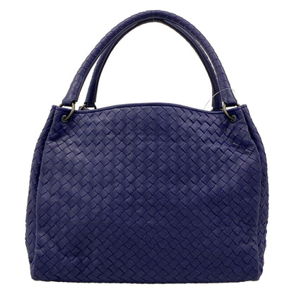 Bottega Veneta Tote Parachute Navy Leather — view 3