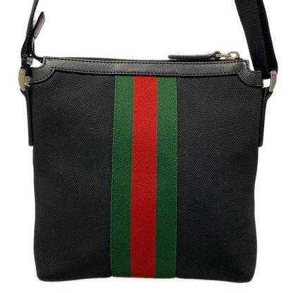 Gucci Shoulder Bag Sherry Black Leather — view 3