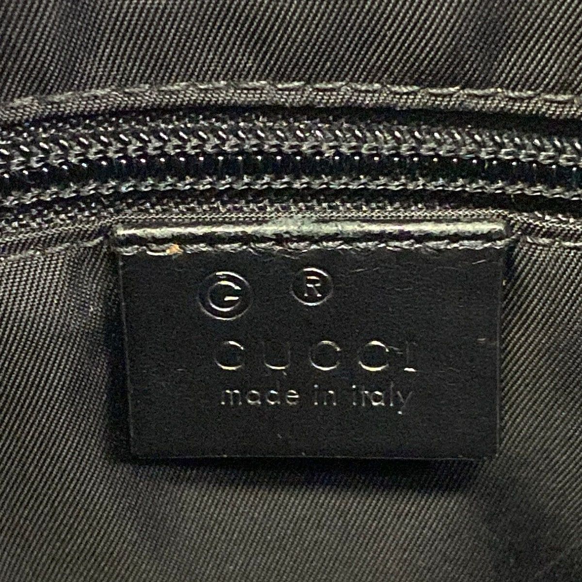 Gucci Shoulder Bag Sherry Black Leather — view 8