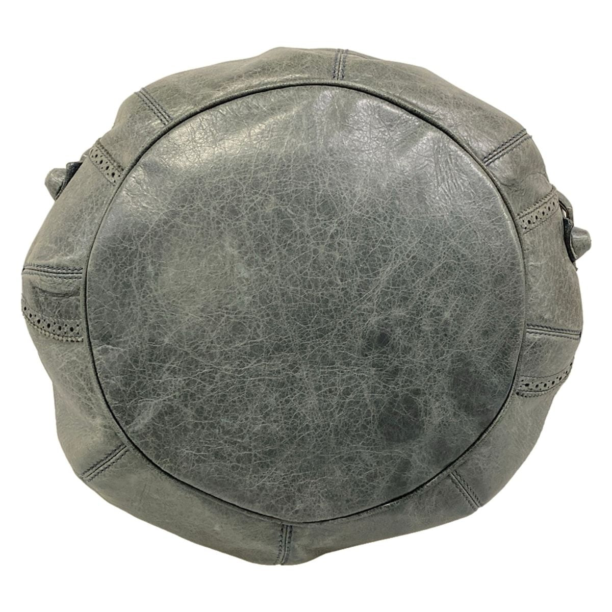 Balenciaga Handbag Giant Pom Green Gray Leather — view 5