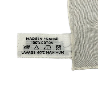 Hermes Shawl White Orange Multi Pareo Fish Cotton — view 3