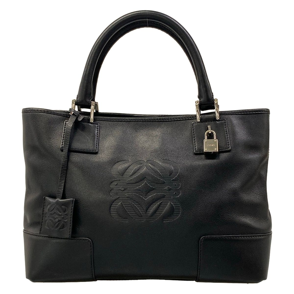 Loewe Tote American Black Leather