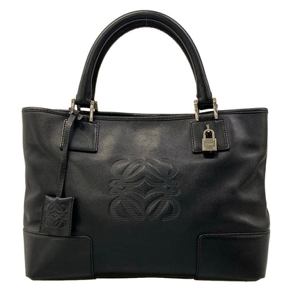 Loewe Tote American Black Leather