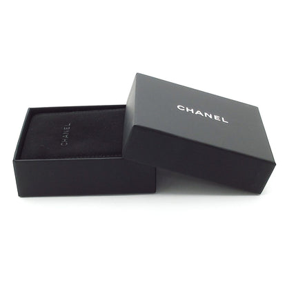 Chanel Necklace Quilted Leather White Gold Black — view 8