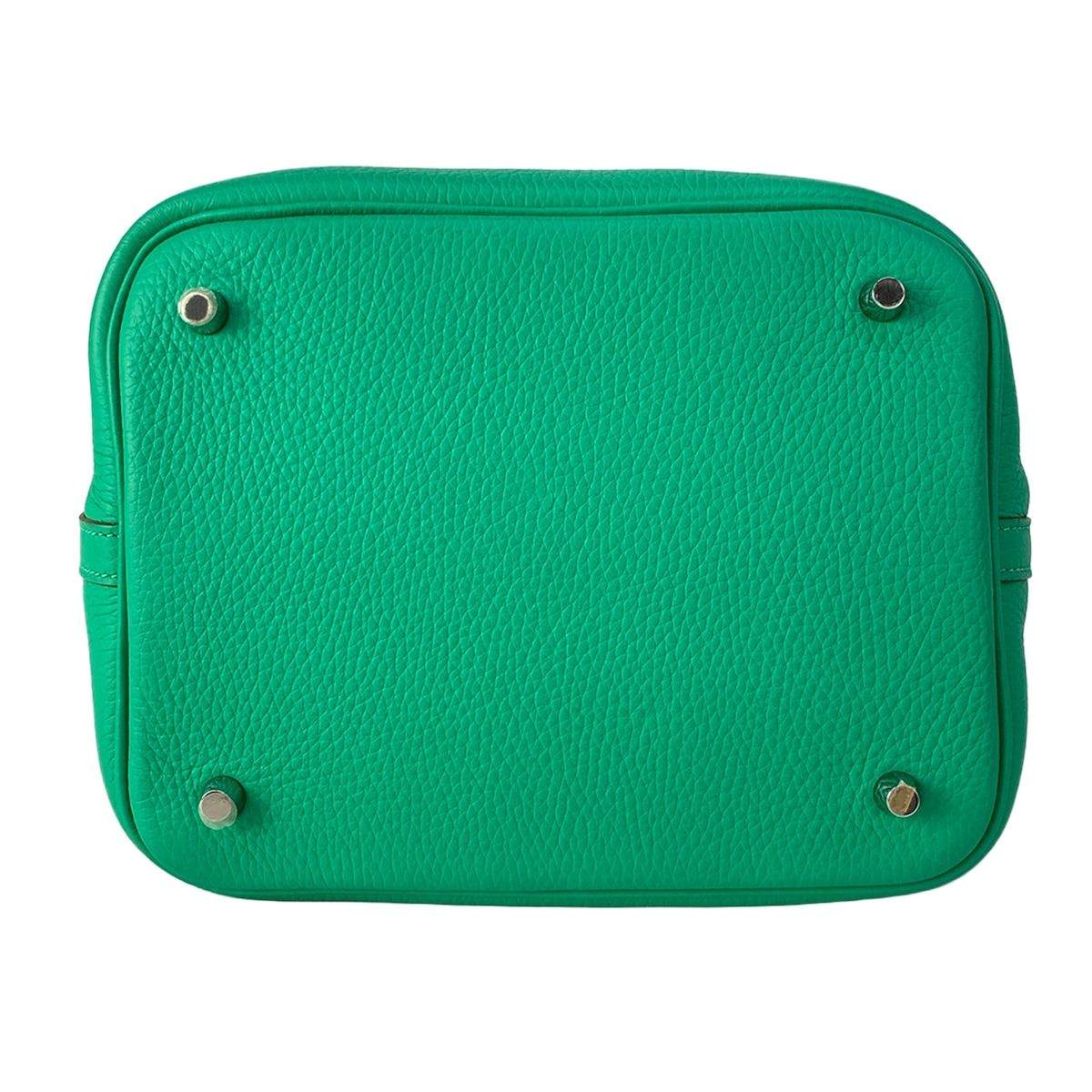 Hermes Handbag Picotin Lock Mint Silver — view 5